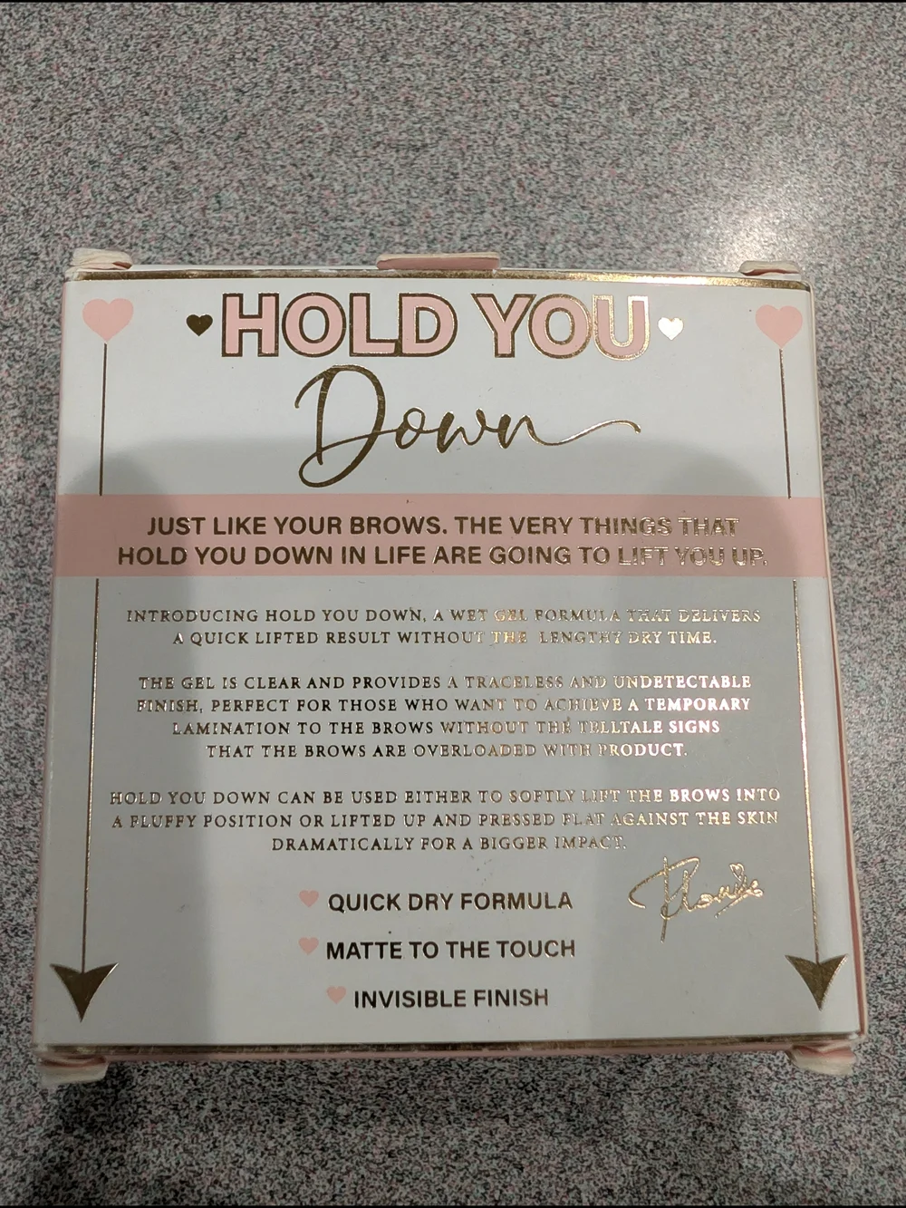 PLOUISE Hold You Down Brow Fix
